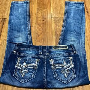 Rock Revival Betty Straight Jeans Size 28